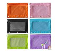 Generisch Toy Storage Bags, Zippered Pouch, 9.84x7.09 Inches, Aesthetic Oxford Cloth, Waterproof, Reusable, Zip Lock Organizer for Travel, Business, Office, School, Car, Suitcase, Closet