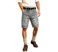 Generisch Trachten Lederhose Herren Kurz Mit Gürtel Oktoberfest Lederhose Trachtenlederhosen Für Herren Trachtenhose Echtleder Bedruckt Für Volksfest Bierfest