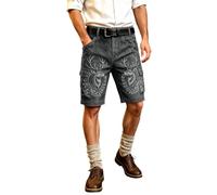 Generisch Trachten Lederhose Herren Kurz Mit Gürtel Oktoberfest Lederhose Trachtenlederhosen Für Herren Trachtenhose Echtleder Bedruckt Für Volksfest Bierfest