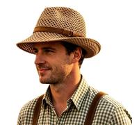 Generisch Trachtenhut Herren Damen, Oktoberfest Hut, Western Cowboyhut Elegant Bayernhut Sonnenhut Einzigartige Lustige Müte Klassische Silhouette Für Lässige Ausflüge Die Freizeit Im Freien