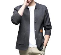 Generisch Trachtenjacke Herren Trachten Strickjacke Oktoberfest Herren Jacke Trachtenanzug Trachtenjanker Modern Tracht Trachten Strickjacke Janker Kleidung Hemden Strick Sweatjacke