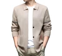 Generisch Trachtenjacke Herren Trachten Strickjacke Oktoberfest Herren Jacke Trachtenanzug Trachtenjanker Modern Tracht Trachten Strickjacke Janker Kleidung Hemden Strick Sweatjacke