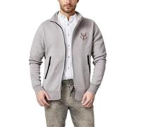 Generisch Trachtenjacke Herren,Trachtenstrickjacke FüR Herren Winter Warm Cardigan Modern Leicht Mit ReißVerschluss Strick Sweatjacke Oktoberfest Outdoor Strickmantel Freizeitjacke Wintermantel