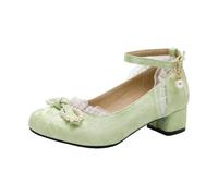 Generisch Trachtenschuhe Damen Atmungsaktive -Freizeitschuhe mit weichen Sohlen, Mesh-Obermaterial, Freizeitschuhe in Übergrößen