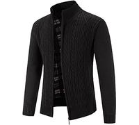 Generisch Trachtenweste Herren Oktoberfest Herren Outfit Trachtenjacke Strickjacke Strickjacken Langarm Sportlich Trachtenjanker Leicht Modern Cardigan Trachten Freizeitjacke M-4XL