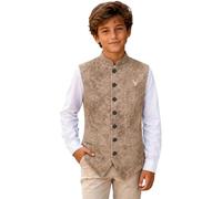 Generisch Trachtenweste Kinder Weste Jungen - Leichte Jungenweste für Festliche Anlässe kuschelige Jacke im Oberbekleidungsstil für mit Design vielseitig tragbar FüR Bayrische Tracht Oktoberfest