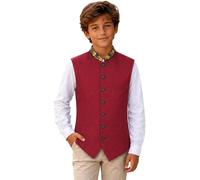 Generisch Trachtenweste Kinder Weste Jungen - Leichte Jungenweste für Festliche Anlässe kuschelige Jacke im Oberbekleidungsstil für mit Design vielseitig tragbar FüR Bayrische Tracht Oktoberfest