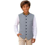 Generisch Trachtenweste Kinder Weste Jungen - Leichte Jungenweste für Festliche Anlässe kuschelige Jacke im Oberbekleidungsstil für mit Design vielseitig tragbar FüR Bayrische Tracht Oktoberfest