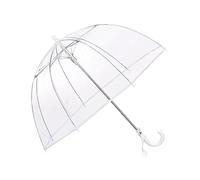 Generisch Transparenter Regenschirm mit langem für Kinder im Freien. Leicht langlebig mit 8-Stäbchen-Design für maximale Abdeckung (Clear, 68X70cm)