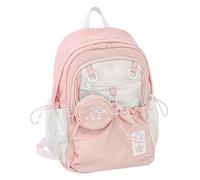 Generisch Travel Rucksack - Großer Schulmädchen -Rucksack mit Kordelkordel, stilvoller Schulbag Daily Bookbag für Jugend Erwachsene Familien Kinder Schülern Freizeitverkehrsgebrauch