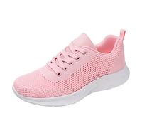 Generisch Trekkingschuhe Damen Sneaker Retro Sommer Orthopädische Schuhe Bequem rutschfeste Walkingschuhe Leichte Breite Füße Laufschuhe Hallux Valgus Freizeitschuhe orthofeet Schuhe Damen Rosa 40