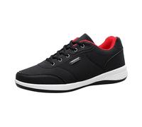Generisch Trekkingschuhe Herren Herren Sommer Sneaker Rutschfester Turnschuhe Langlebig Freizeitschuhe Leicht Slip In Schlupfschuhe Laufschuhe Komfortabel Sportschuhe sliponsneaker Schwarz 46