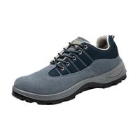 Generisch Trekkingschuhe Herren Schuhe Sneaker Herren Rutschfester Freizeitschuhe Wanderschuhe Stoffschuhe Schnürung Slip In Schlupfschuhe Laufschuhe Bequem Sportschuhe Laufschuhe dämpfung Blau 44