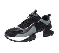 Generisch Trekkingschuhe Herren Sneaker Sommer Herren Rutschfester Turnschuhe Langlebig Sommerschuhe Schnürung Slip In Schlupfschuhe Laufschuhe Komfortable Sportschuhe leichte Sportschuhe Grey 40