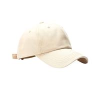 Generisch Trucker Cap Blau Gelb lässige Sonnenschutz-Baseballmützen, Mützen Camp Cap (Beige, One Size)