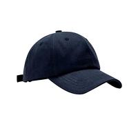Generisch Trucker Cap Blau Gelb lässige Sonnenschutz-Baseballmützen, Mützen Camp Cap (Navy, One Size)