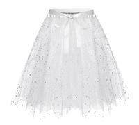 Generisch Tüllrock Damen Tütü Karneval, Ballett Tüllrock Petticoat Unterrock, 50er Karneval Tutu Röcke Rave Rock Petticoat Mehrfarbig Tanzkleid Für Karneval Party Kostüme
