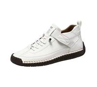 Generisch Turnschuhe Damen Bequem Sneakers Flache Sohle Orthopädisch Breite Füße Walkingschuhe Leder Leicht Wanderschuhe Zum Schnüren Sport- & Outdoorschuhe Slipper Retro Bequeme Schuhe Sommer