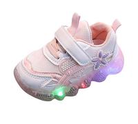 Generisch Turnschuhe Kinder Sportschuhe mit LED Mädchen Outdoor rutschfest Schuhe Kinderschuhe Klassiker Baby Leuchtschuhe Frühling Herbst Atmungsaktiv Laufschuhe Weicher Sohle Sneaker