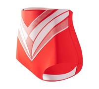 Generisch Unterhosen Damen Baumwolle Unterwäsche Slip Taille, 7A, aus Seide, im Schritt, zum Abnehmen der Hüfte, nahtlos Klein Unterwäsche Herren S (Red, M)