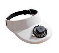 Generisch USB Rechargeable Breathable Cap,Travel Sun Hat - Hat with Fan - for Outdoor Fishing Yard Hiking Work Travel Beach Sports Mowing Golf Boating