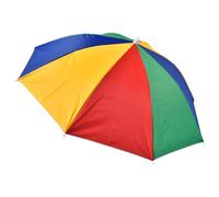 Generisch UV Umbrella - Waterproof Head Rain Protection Cap | Hands Foldable Umbrella | UV Protection Hats for Adults | Kids Women Men, Hat for Outdoor Activities Accessory