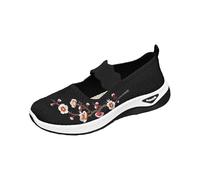 Generisch Vielseitige Freizeitschuhe für Damen,Bequeme Strick-Slipper mit weicher Polsterung,rutschfest robust,perfekt für Senioren und aktive Tage,stilvolles Design für jeden Look