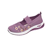Generisch Vielseitige Freizeitschuhe für Damen,Bequeme Strick-Slipper mit weicher Polsterung,rutschfest robust,perfekt für Senioren und aktive Tage,stilvolles Design für jeden Look