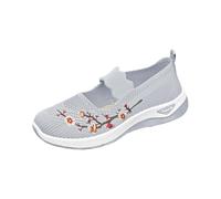 Generisch Vielseitige Freizeitschuhe für Damen,Bequeme Strick-Slipper mit weicher Polsterung,rutschfest robust,perfekt für Senioren und aktive Tage,stilvolles Design für jeden Look