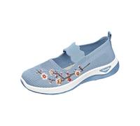 Generisch Vielseitige Freizeitschuhe für Damen,Bequeme Strick-Slipper mit weicher Polsterung,rutschfest robust,perfekt für Senioren und aktive Tage,stilvolles Design für jeden Look