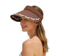 Generisch Visor Cap Damen, Sonnenschild Damen Leicht UPF 50+ UV Schutz Sonnenhut Mit Sonnenblende Einstellbar Sonnencap Sport Lauf Sonnenkappe Kappe Radfahren Tennis Sonnenschutz Kopf Strand Baseball