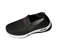 Generisch Wanderschuhe Damen Slip-On Leichtgewicht mit Fußgewölbe Unterstützung Orthopädische Freizeit Sneaker Atmungsaktiv Laufschuhe Bequeme Outdoor Trekkingschuhe Flexible Sohle Alltag