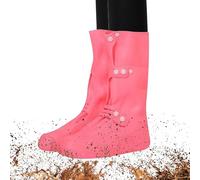 Generisch Wasserdichte Stiefelüberzüge,1 Paar Wiederverwendbar Silikon Dehnbar | Wasserdichte Überschuhe Für Regen,Für Reisen, Gartenarbeit, Hofarbeit, Wandern, Schlamm, Winter Und