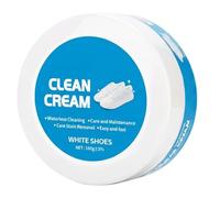 Generisch Weisse Schuhe Reinigungs Creme, 160g Multifunktionale Reinigungs und Fleckentfernungscreme, Sneaker Reiniger Weiß, Shoe Cleaning Paste Schuhreiniger für Oberflächen