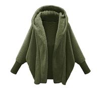 Generisch weißer wintermantel damen Wintermantel Herbst GefüTtert Thermojacke Lange GroßE GrößEn Herbstjacke PlüSch Jacket Modern Teddyjacke Wasserdicht Daunenjacke winterjacke damen lang