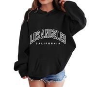 Generisch Wende Pailletten Sweatshirt Mädchen Mädchen Jungen Kapuzenpullover Langarm Weiches Sweatshirt Grafik Hoody Kinder Süße Pullover Top Kleidung Für Mädchen Pullover Mit (Black, 12-13 Years)
