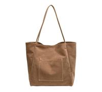 Generisch Werkzeug Taschen Set Bag Women Shoulder Bag College Leather Handbag Work Bag Purse Umhängetaschen Rot (Khaki, One Size)