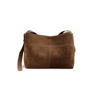 Generisch Winter Matte Suede Damen Tote Bag Coffee Retro Warm Color Female Shoulder Large Penging Travel Handbag(G,About 39cm-14cm-28cm)