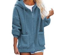 Generisch Winterjacke Damen Warm Herbstjacke Reißverschluss Und, Übergrößenmantel, Warmer - Und Wintermantel Steppjacke Damen Leicht