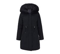 Generisch Winterjacke Damen Warm Lang Steppmantel Winter Mantel Steppjacke Parka Verdickene Funktionsjacke Mit Kapuze Outdoorjacke Wintermantel Übergangsjacke Elegante Für Damen