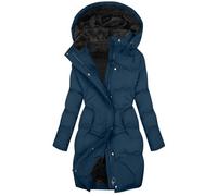 Generisch wintermantel damen lang wolle Wintermantel Lang Warm Winterjacke Gefüttert Winter Parka Plüsch Thermal Fleecemantel Outdoor Plüschjacke Winterparka Steppjacke fleecejacke damen große größen