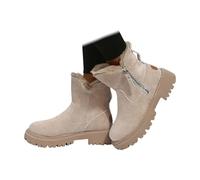 Generisch Winterstiefel Damen Gefüttert Wasserdicht Warm Rutschfeste Winterschuhe Wildleder Winterboots Warm Stiefeletten Schneeboots Outdoor Winter Boots - Mit Seitlicher Reißverschluss Stiefel