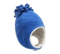 Generisch Winterteil -warm und Handschuh Mütze Farbe Zwei Feste Hüte Brille Scherzartikel (Blue, S)