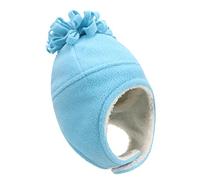 Generisch Winterteil -warm und Handschuh Mütze Farbe Zwei Feste Hüte Brille Scherzartikel (Light Blue, M)
