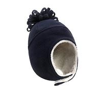 Generisch Winterteil -warm und Handschuh Mütze Farbe Zwei Feste Hüte Brille Scherzartikel (Navy, M)