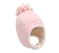 Generisch Winterteil -warm und Handschuh Mütze Farbe Zwei Feste Hüte Brille Scherzartikel (Pink, L)