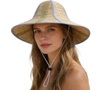 Generisch Women Straw Hat - Wide Brim Breathable | Sun Blocking Outdoor Straw Hat | for Summer Farming Garden Fishing Commuting Cycling Men Women Farmers Gardeners