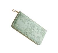 Generisch Womens Clutch Purse, Zipper Coin Pouch, Leather Card Holder, Portable Slim Multi Compartment Sturdy Elegant Style, for Ladies Mothers Wives Daily Shopping Office Travel Party