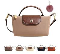 Generisch Women's Fashion Colorblock Mini Crossbody Bag,Solid Color Square Purse with Adjustable Strap,Small Phone Handbags