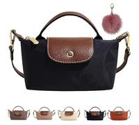 Generisch Women's Fashion Colorblock Mini Crossbody Bag,Solid Color Square Purse with Adjustable Strap,Small Phone Handbags